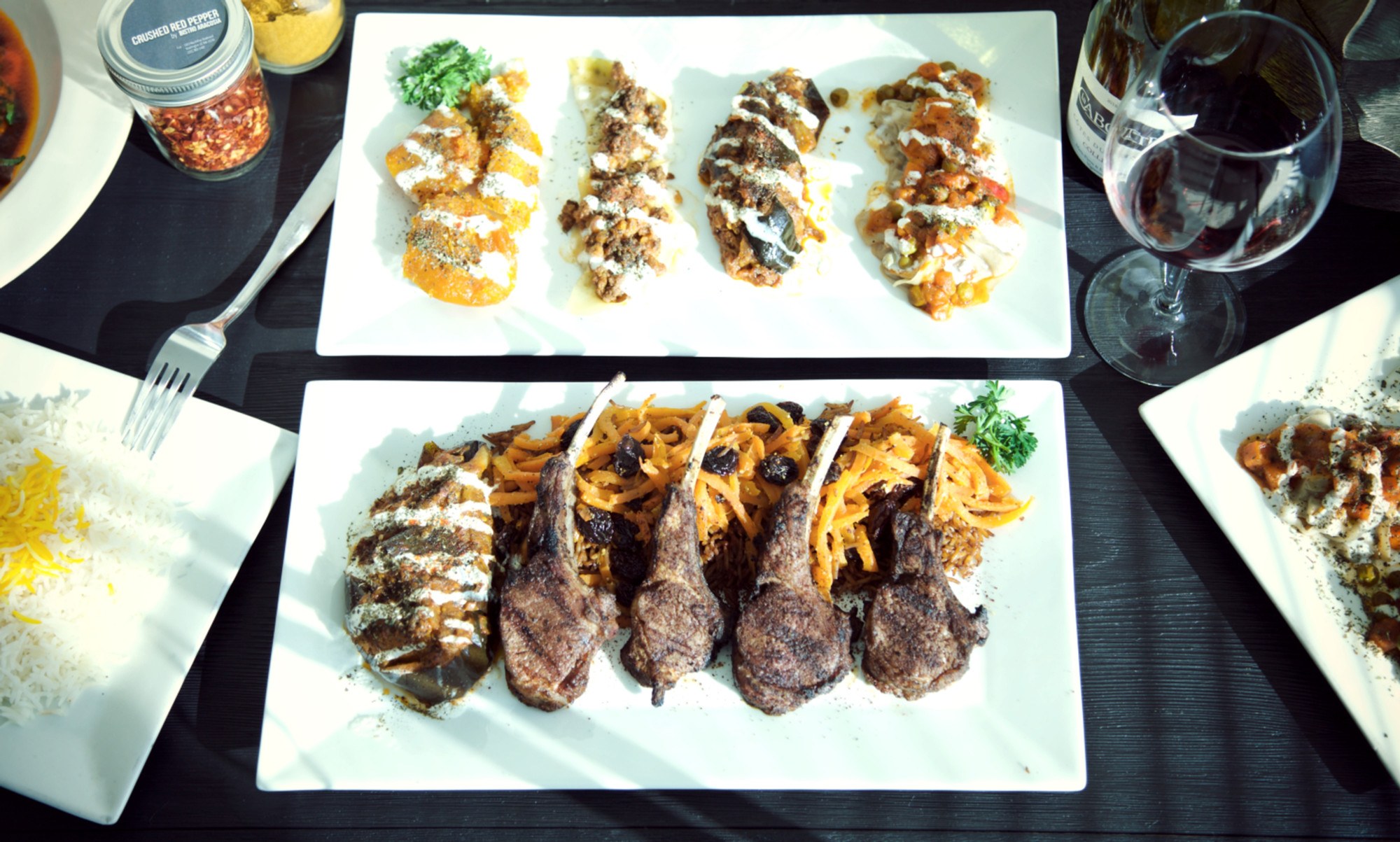 Afghan cuisine from the Aracosia family