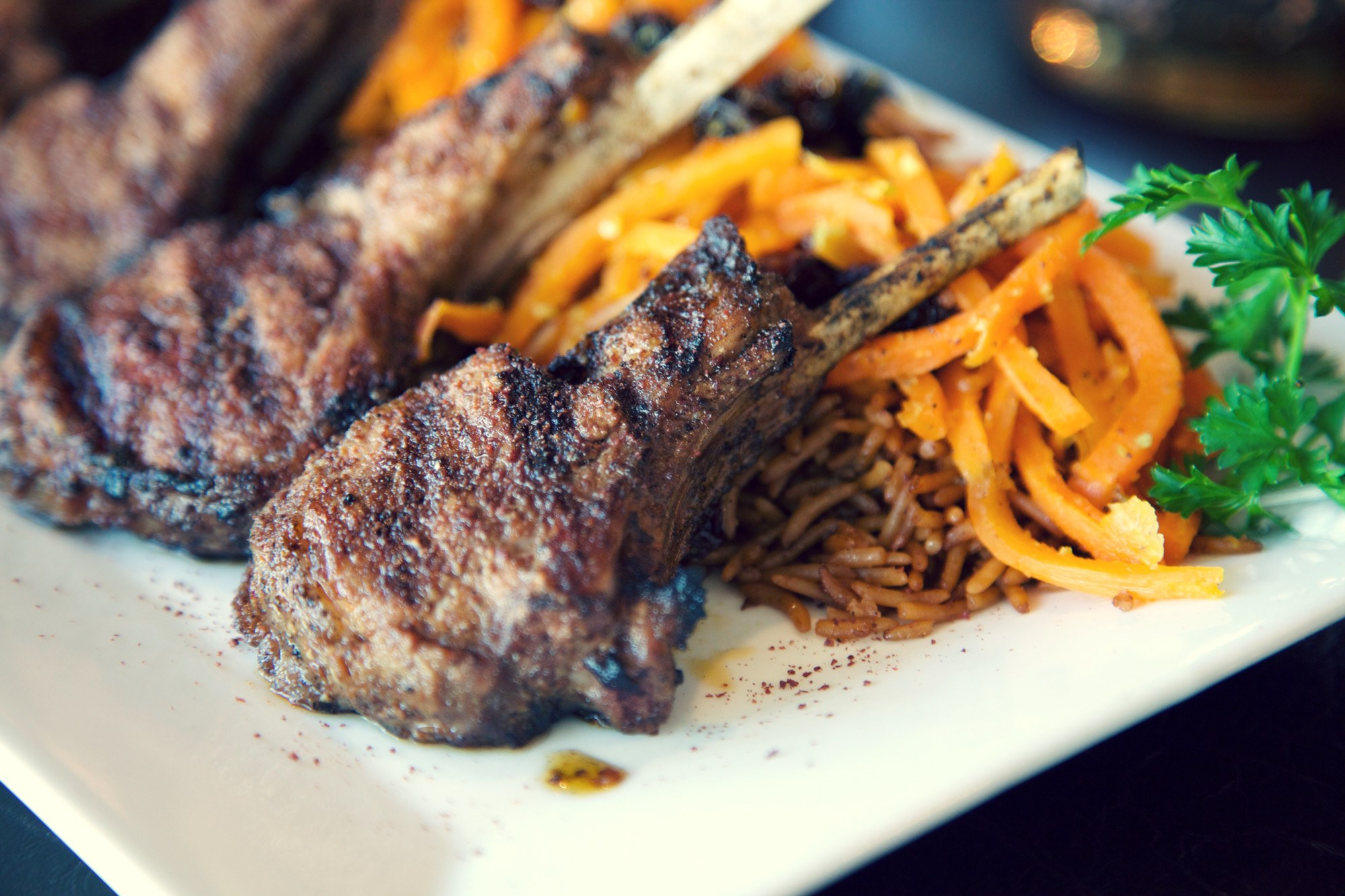 Afghan cuisine served at Afghania in Georgetown